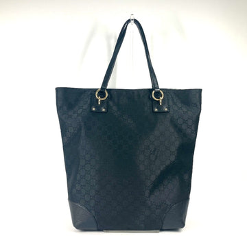 Gucci Black Cloth Tote Bag