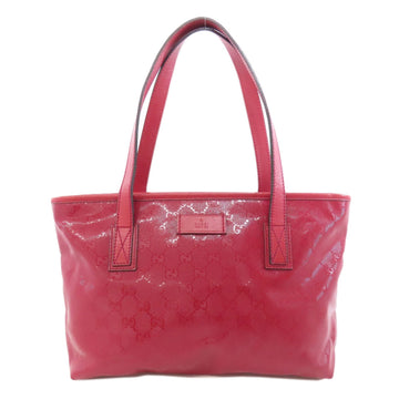 Gucci Red Color Pvc Tote Bag