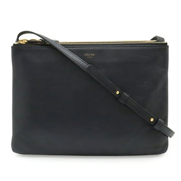 Trio Crossbody Bag Leather Large