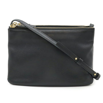 Trio Crossbody Bag Leather Small