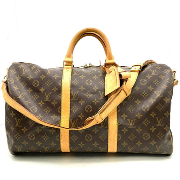 Keepall Bandouliere Bag Monogram Canvas 50