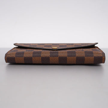 LOUIS VUITTONAuth  Damier Portofeuil Sala N63209 Long Wallet