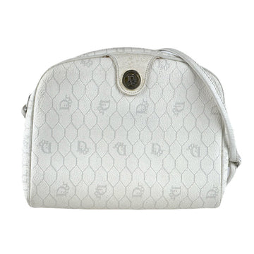 Christian Dior White Leather Shoulder Bag ()
