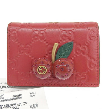 Gucci Red Color Wallet (Bi-Fold)
