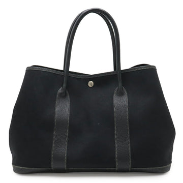 Garden Party Tote Toile and Leather 36