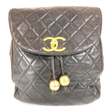 Vintage CC Flap Backpack Quilted Lambskin Medium