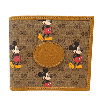 Gucci Micro Gg Supreme Light Brown Gg Supreme Wallet (Bi-Fold)
