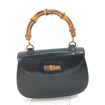 Gucci Black Leather Handbag