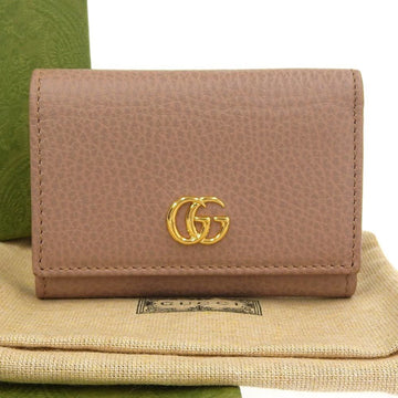 Gucci Beige Leather Coin Purse/Coin Case