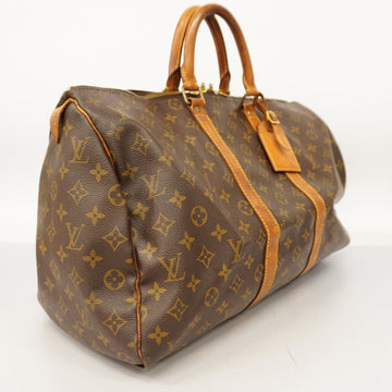 LOUIS VUITTONAuth  Monogram Keepol 45 M41428 Unisex Boston Bag