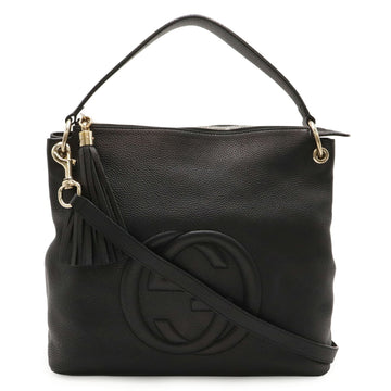 Soho Convertible Hobo Leather Large