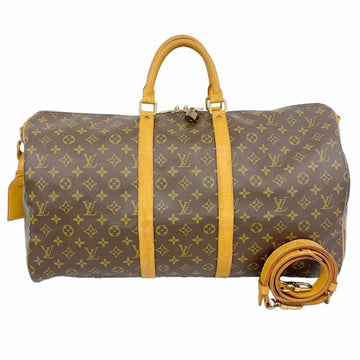 Keepall Bandouliere Bag Monogram Canvas 55