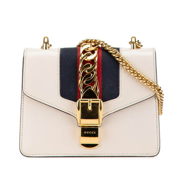 Gucci White Leather Shoulder New 1:1 Bags