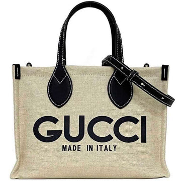 Gucci Beige Navy Canvas Leather HandNew 1:1 Bags Shoulder New 1:1 Bags Tote New 1:1 Bags