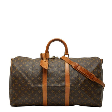 Keepall Bandouliere Bag Monogram Canvas 55