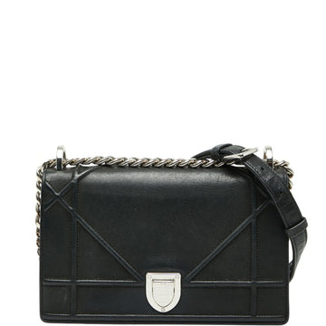 Diorama Flap Bag Leather Medium