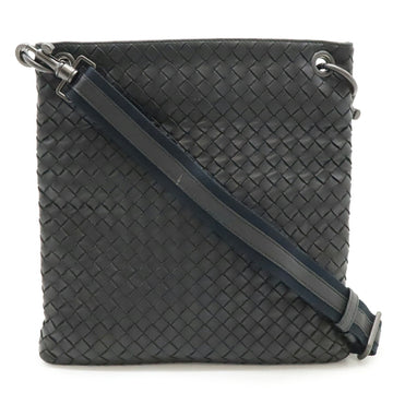 Flat Messenger Bag Intrecciato Nappa Medium