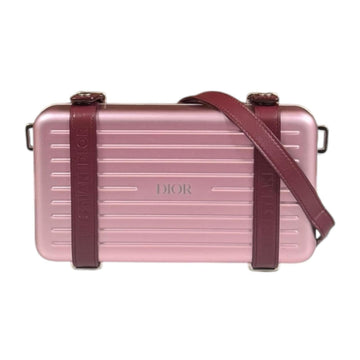 Christian Dior Pink Aluminum Shoulder Bag ()
