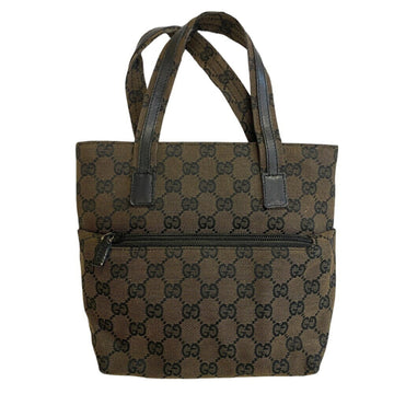 Double Pocket Tote GG Canvas Small