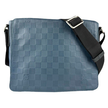 District Messenger Bag Damier Infini Leather PM