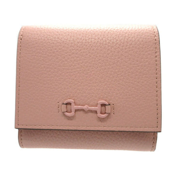 Gucci Pink Leather Wallet (Bi-Fold)