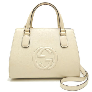 Gucci Ivory Leather HandNew 1:1 Bags