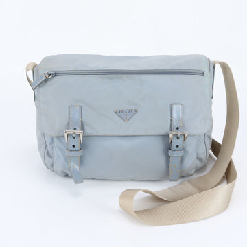 Zip Buckle Messenger Bag Tessuto Medium