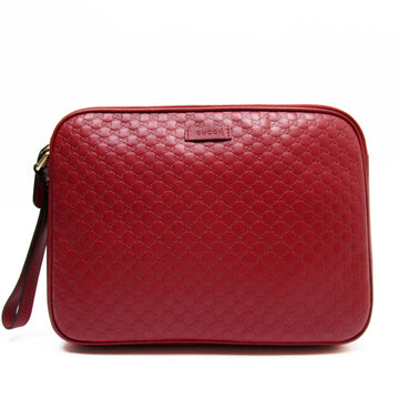 Gucci Dark Red Leather Clutch New 1:1 Bags