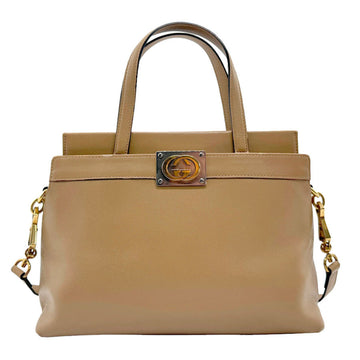 Gucci Beige Leather HandNew 1:1 Bags Shoulder New 1:1 Bags