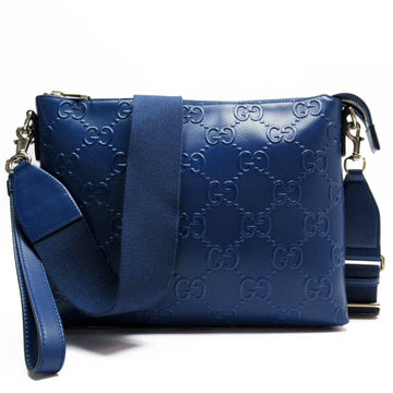 Gucci Blue Leather Shoulder New 1:1 Bags