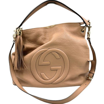 Soho Convertible Hobo Leather Large