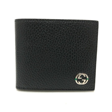 Gucci Black Leather Wallet (Bi-Fold)