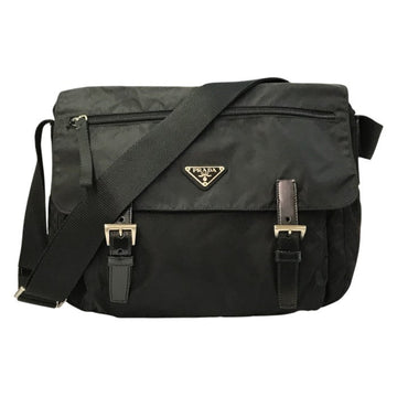Zip Buckle Messenger Bag Tessuto Medium