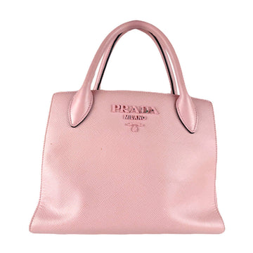 Monochrome Tote Saffiano with City Calf Small