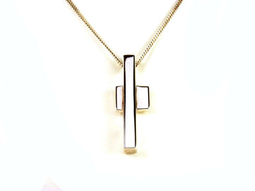GUCCI NECKLACE CROSS IN 925 SILVER