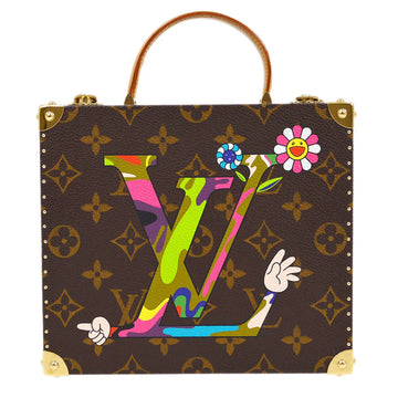 Louis Vuitton * 2007 MOCA Limited Jewelry Case Monogram LV Hand M92477