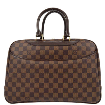 Louis Vuitton 2006 Damier Deauville Bowling Vanity Handbag N47272