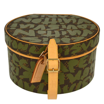 Louis Vuitton 2009 Khaki Monogram Graffiti Boite Chapeau 30 Hat Box