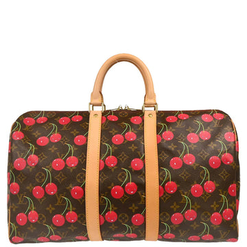 Louis Vuitton 2005 Monogram Cherry Keepall 45 M95011