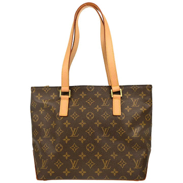 Louis Vuitton 2002 Monogram Cabas Piano Shoulder Tote Bag M51148