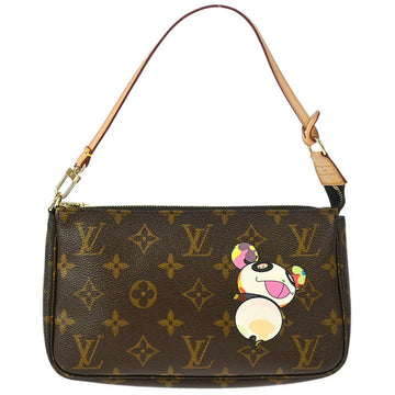 Louis Vuitton 2004 Monogram Panda Pochette Accessoires Handbag M51981