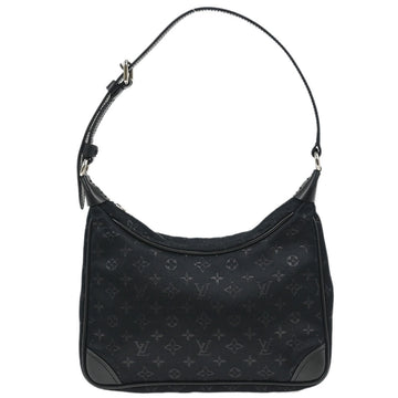 Louis Vuitton Black Monogram Satin Little Boulogne Handbag M92142