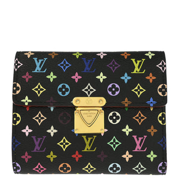 Louis Vuitton Black Multicolor Portefeuille Koala Wallet M58015