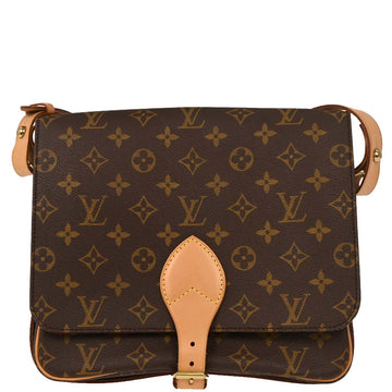 Louis Vuitton Monogram Cartouchiere GM Shoulder Bag M51252