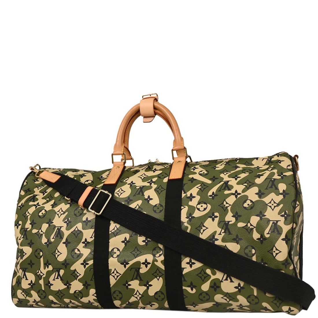 Louis Vuitton 2008 Monogramouflage Keepall Bandouliere 55 Duffle M95774