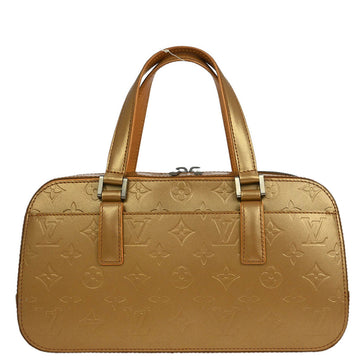 Louis Vuitton 2003 Gold Monogram Mat Shelton MM Handbag M55177