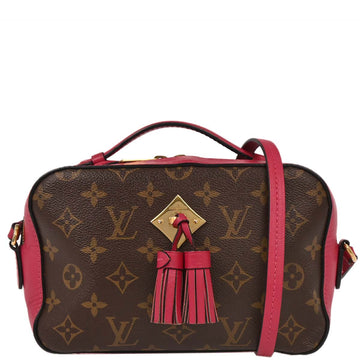 Louis Vuitton Pink Monogram Saintonge Shoulder Bag M43557