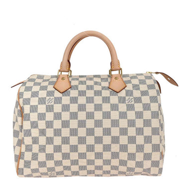 Louis Vuitton 2009 Damier Azur Speedy 30 Handbag N41533