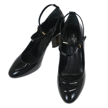 Louis Vuitton * 2018 Black  Leather Pumps Shoes #37