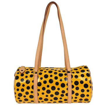 Louis Vuitton Yellow Pumpkin Dot Papillon 30 Handbag M40688
